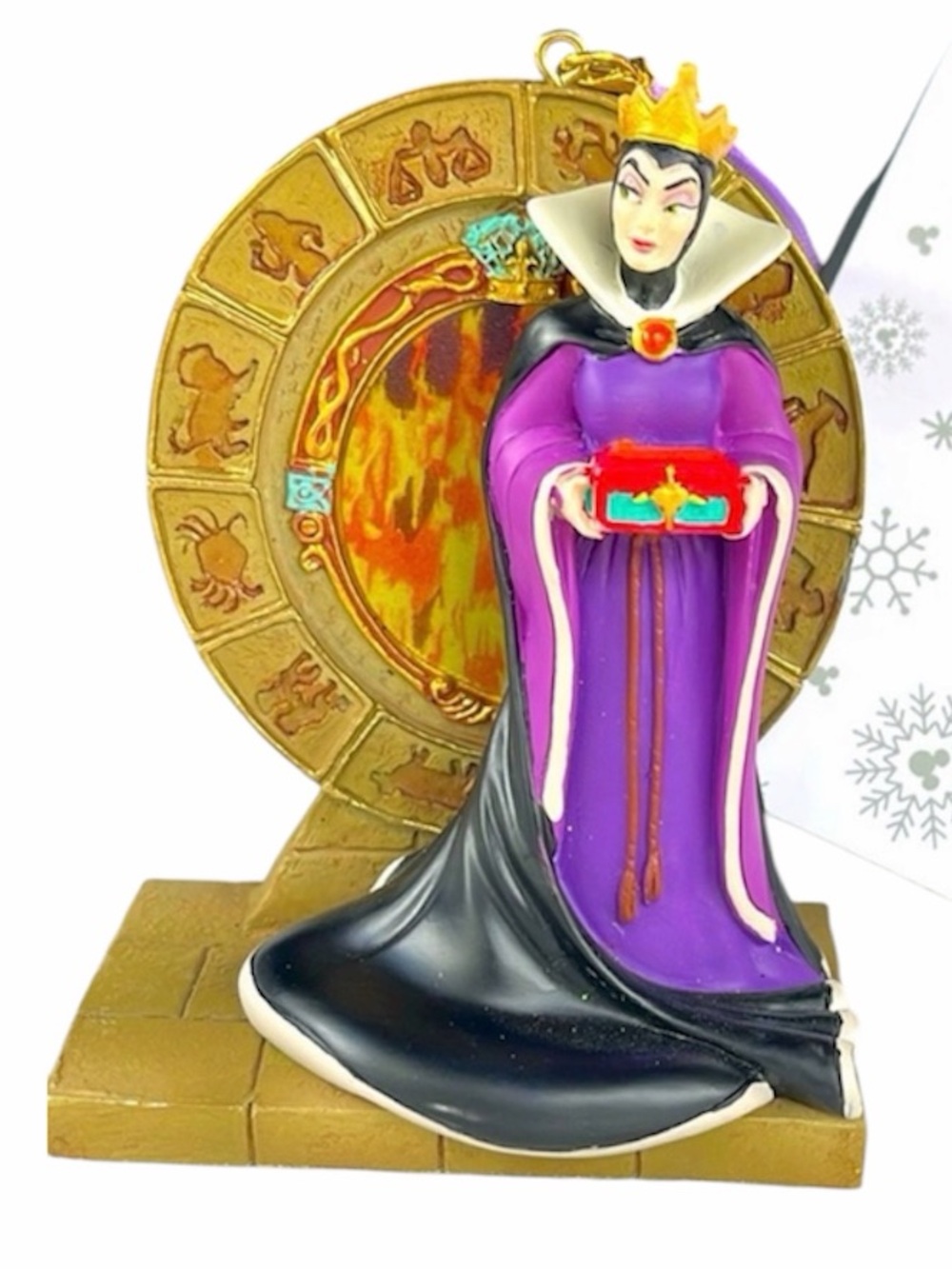 Evil Queen Ornament Disney Store Sketchbook Snow White Holiday Christmas Decor